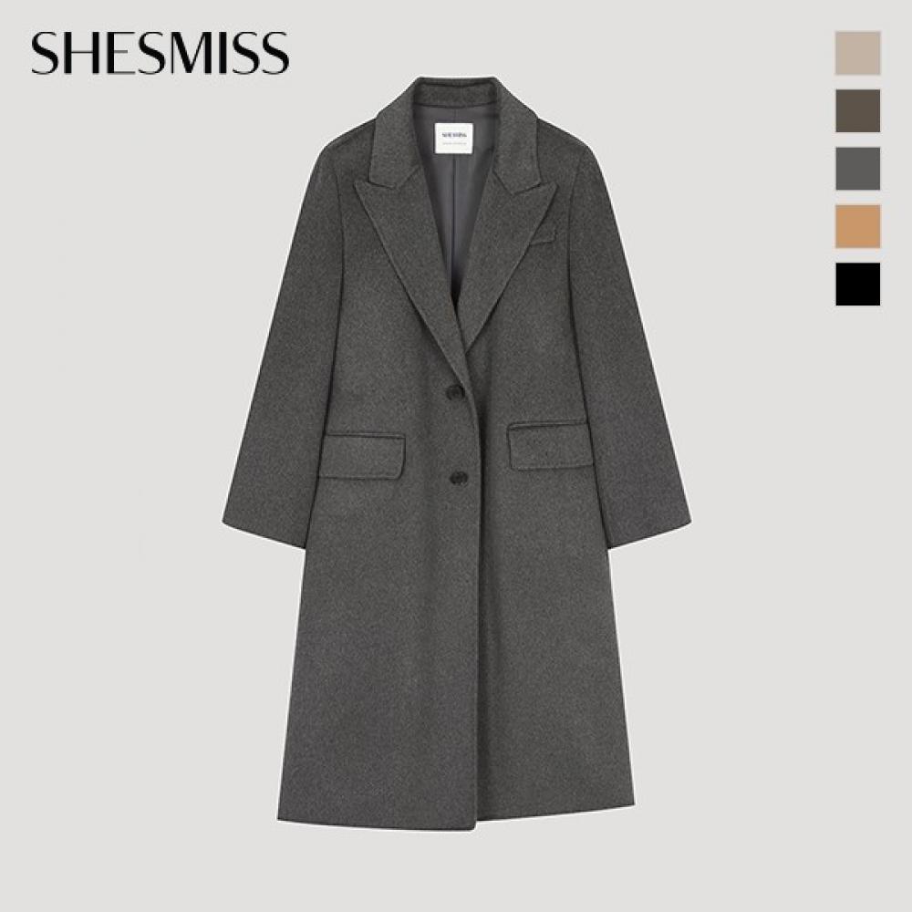  She S miss шерстяное пальто ручной работы на двух пуговицах Swhcto42020