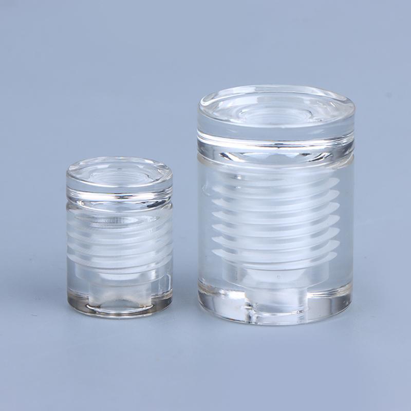 Heavy Duty Clear Acrylic Advertising Screws Transparent Support Nails for Billboard Glass Wall Installation