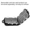 Wear-resistant Fishing Tackle Box Waterproof Lightweight Multi Grids Fishing Storage Box Outdoor Supplies