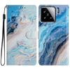 Для Xiaomi 15 Чехол-кошелек из ПУ кожи с печатным рисунком и подставкой, чехол для телефона со шнурком