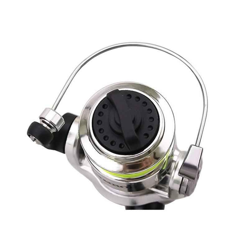 Карманная мини-катушка 100 Спиннинговая рыболовная катушка Маленькая спиннинговая катушка 4.3:1 Металл