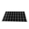 Monocrystalline Solar Panel 120W 18V Waterproof High Efficiency for Boat Tractor Trailer Truck