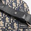 [Pre-Owned] Saddle Monogram Embroidered Leather Saddle Bag - Very Good #CE4WGB