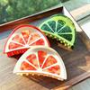 1pc Style Fruit Shaped Hair Clip, Made of Vinegar Material, with Grapefruit and Avocado Color Scheme Design, Large Size