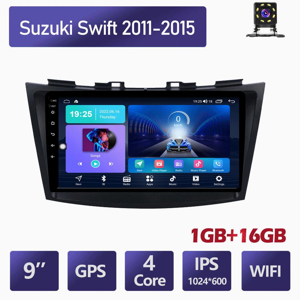 Беспроводное автомобильное радио Carplay для Suzuki Swift 2011-2015 Android мультимедийный видеоплеер GPS-навигация WIFI 2 + 32 ГБ