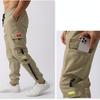 Повседневные мужские брюки-шаровары, мужские новые свободные брюки-карго с несколькими карманами, мешковатые брюки-карго