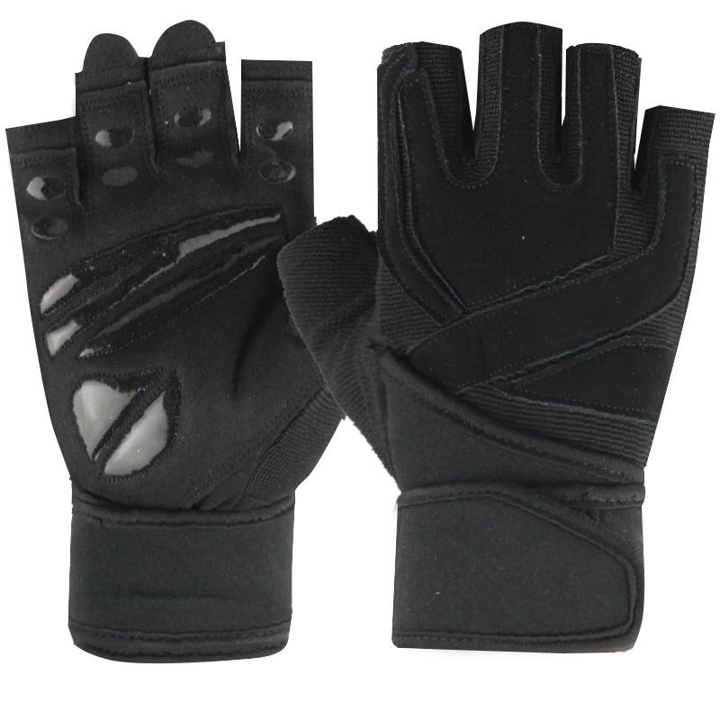 2026 Heavy Duty Half-Finger Gel Pad Gym Weight Lifting Sports Gloves Unisex Breathable Fitness Training Workout