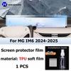 For MG IM6 2024-2025 Car interior Matte Screen Protector console GPS Navigation LCD screene TPU film Scratch resistant PPF qdw2