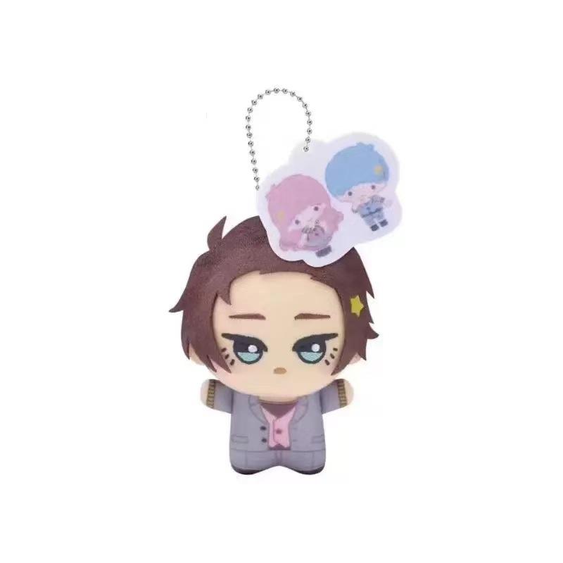 BLK Anime Plush Keychain Cute Isagi Yoichi Bag Pendant Kawaii Bachira Meguru Soft Stuff Accessories Nagi Seishiro for GIft