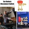 Мастер-выключатель аккумулятора 6В 12В 24В Цинковый аккумулятор с защитой от утечек Автомобильный выключатель Быстрый U1O5
