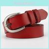 Genuine Leather Womens Waist Belt Alloy Buckle Everyday Casual Decoration Wear