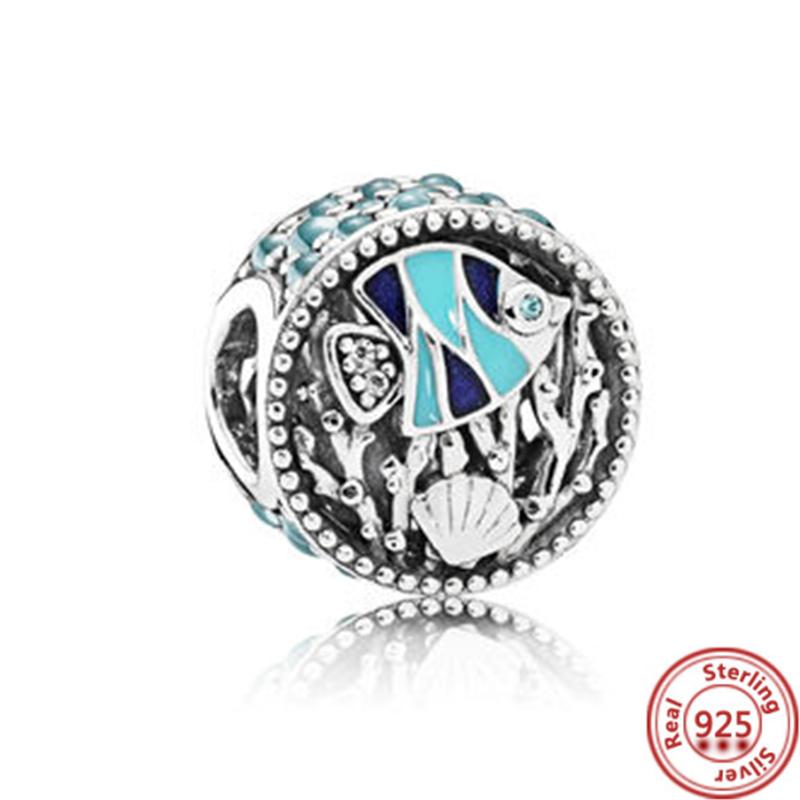 Новые летние очаровательные бусины в виде океана из муранского стекла, морская черепаха, морская звезда, рыба, подходят оригинальные браслеты, женские ювелирные изделия, подарок