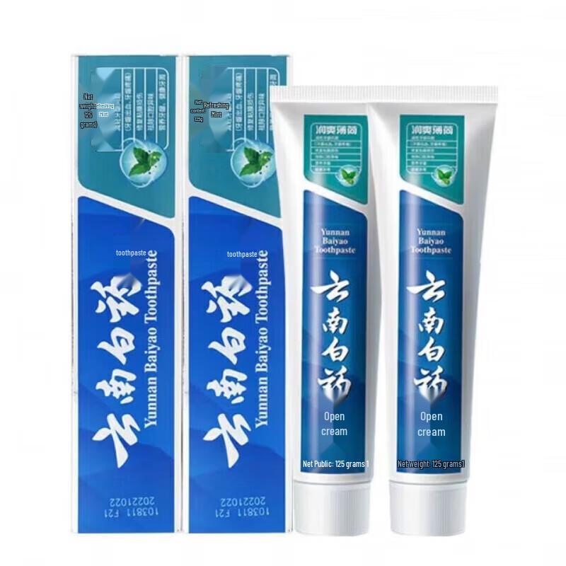 Освежающая мятная зубная паста Yunnan Baiyao