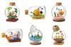 RE-MENT Pikmin Terrarium Collection Boxed Product, 6 Types, 6 Pieces, Approx. H80 X W140 X 80mm