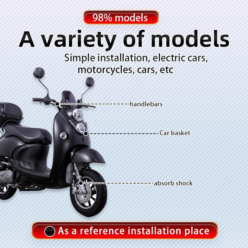 1/2 шт., 4 линзы, двойной цвет, прожекторы для мотоциклов, светодиодные фары, четыре глаза, дальний и ближний свет, водонепроницаемая внешняя противотуманная фара 12 В