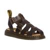 Dr. Martens Leather Versatile Comfortable Roman Sandals Unisex Sandals Brown 31562375
