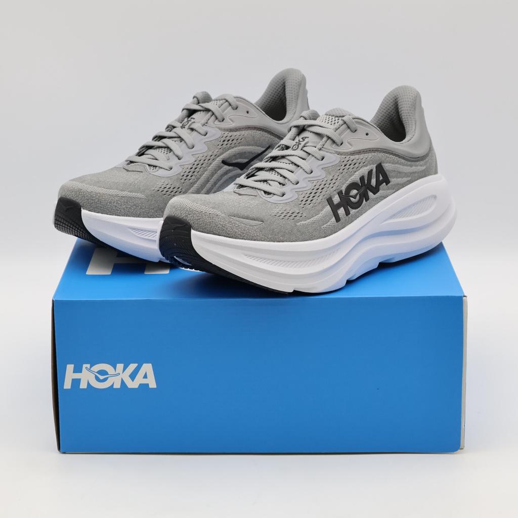 1162011-GCTC HOKA BONDI 9 GALACTIC GREY STELLAR GREY (Мужской)