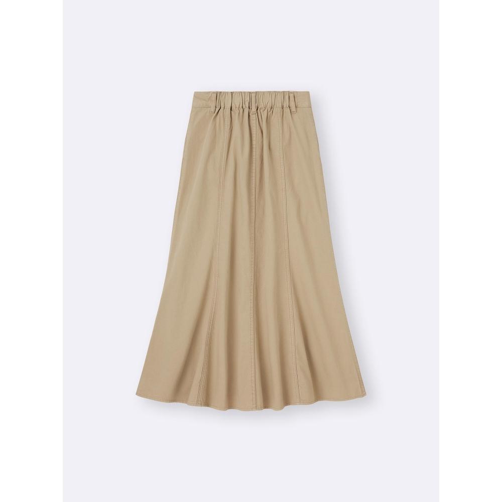 GU by Uniqlo Flared Maxi Skirt+ec  Short Length 85.0 To 89.0 Cm 