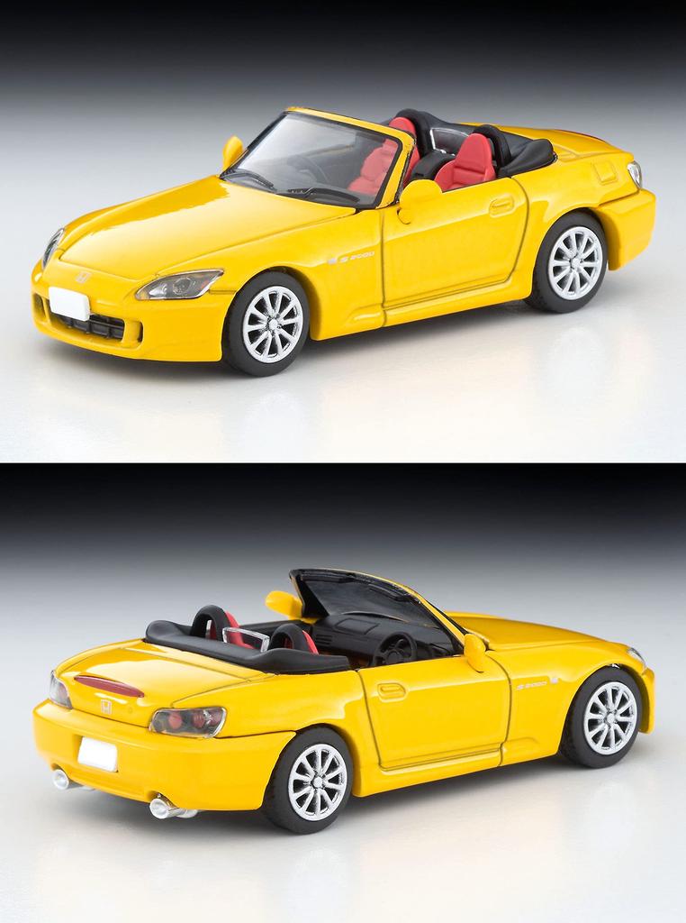 Tomica Limited Vintage Neo Honda S2000 2006 Yellow Finished Product 322894 1/64 LV-N280b