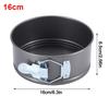 1Pcs Carbon Steel Baking Mould Non Stick with Removable Bottom Cake Baking Pan 12/16/20/24/28cm Leakproof Cake Mould