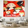 Tokyo anime Tapestry Hanging for Bedroom,Livingroom, Playroom,Decor Art Room Wall Tapestry Holiday and Birthday Gifts