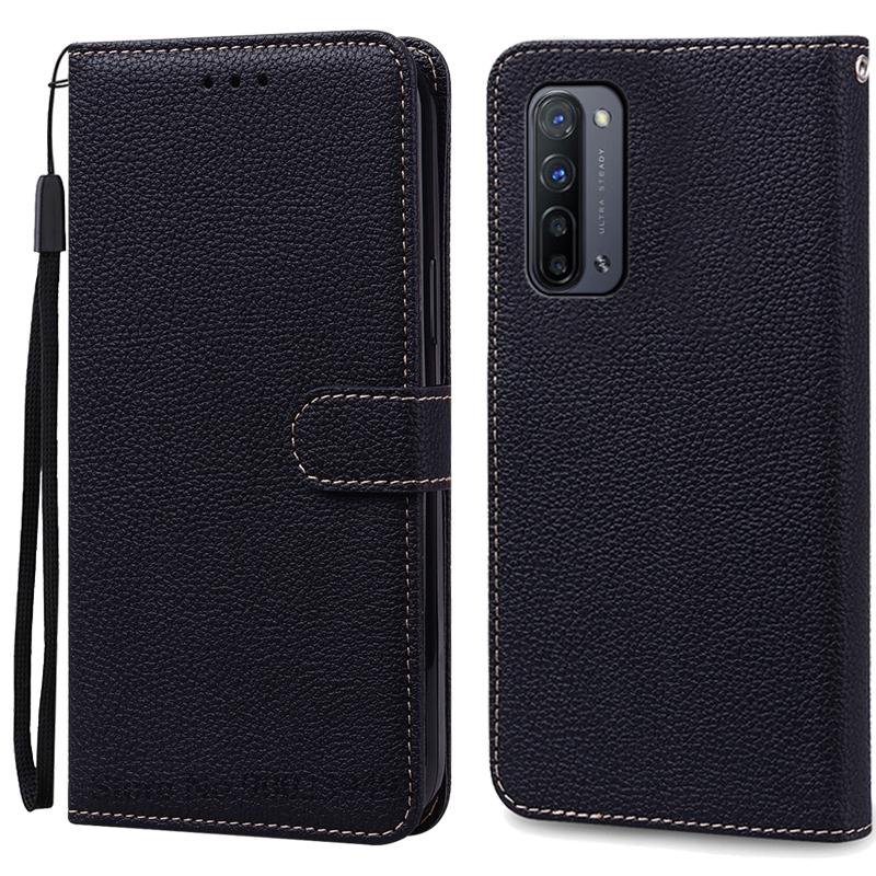 Для OPPO Find X2 Lite Чехол Кошелек Кожаный Чехол-книжка Для OPPO Find X2 Lite Чехол-книжка Чехол для телефона Coque Fundas Shell