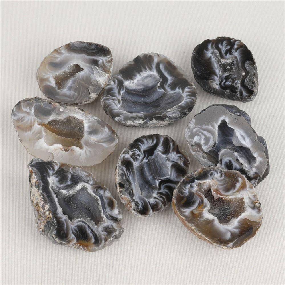 Резные натуральные агатовые жеоды Изделия из камня Украшения из необработанного камня Образцы руды