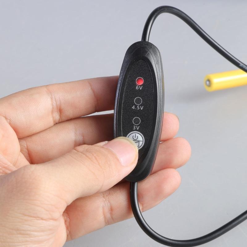 USB 5V 2A на 3V 4.5V 6V Заменитель батареек AA Кабель для замков с отпечатками пальцев и светодиодных игрушек для праздничных украшений