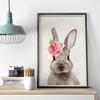 1 шт. Горячая банка Eckart Wow The Animals Rabbit Bubble Gum Art Poster HD Posters Home Room Bar Cafe Decor Art Wall Painting Picture