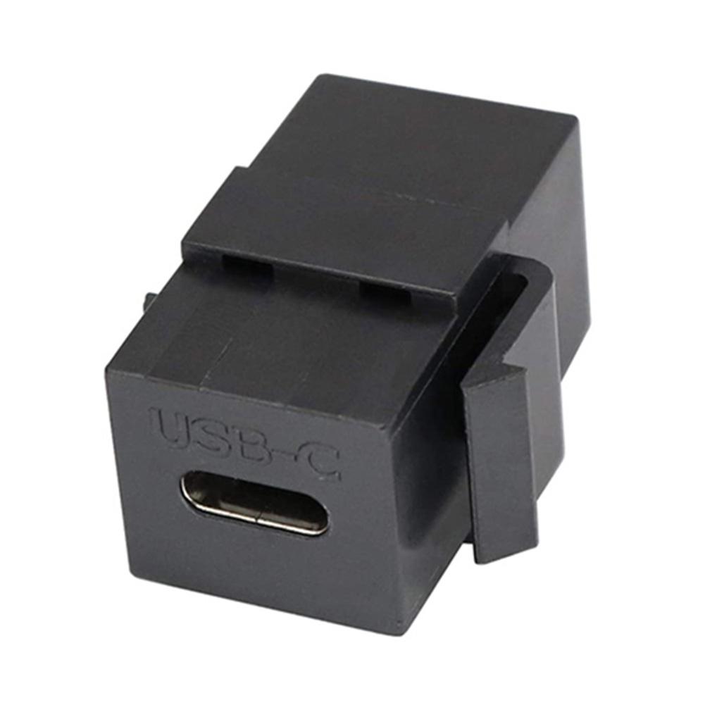 USB 3.1 Type C Keystone Jack Поддержка Зарядки Синхронизации Данных Вставка Keystone Plug and Play для Настенной Панели Панели Розеток