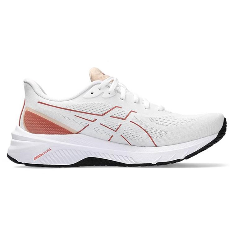 Asics GT 1000 12 Fabric Low top Running Shoes Women's White 1012B450-100