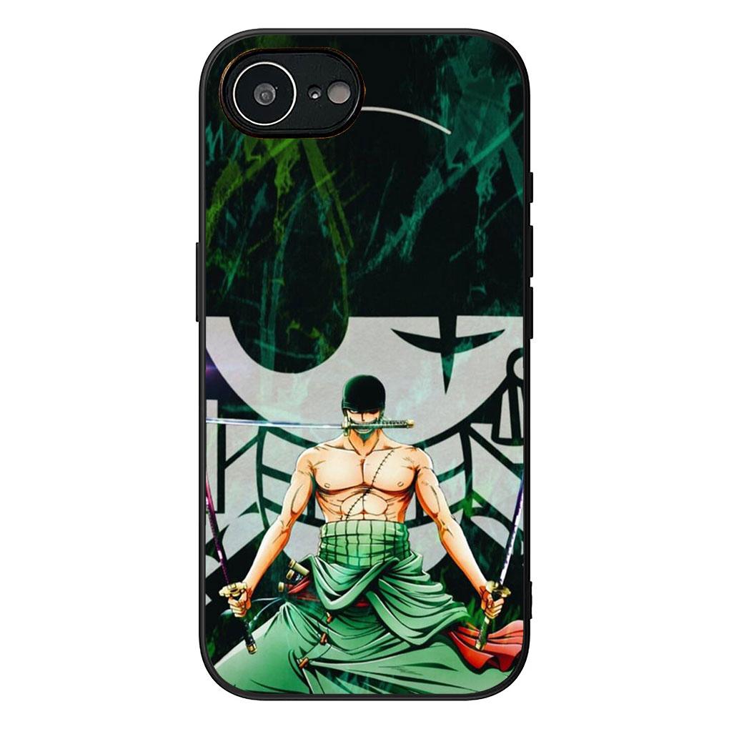 Cover for Apple iPhone 17 16 14 15 Pro Max Plus 15+ 16E XR ProMax Air + Phone Case Cartoon Sanji One Luffy Piece Roronoa Zoro