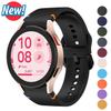 Силиконовый ремешок для Samsung Galaxy Watch 7 6 5 4 44 мм 40 мм/5 Pro 45 мм, браслет для Galaxy Watch 6 4 Classic 47 мм 43 мм 46 мм 42 мм