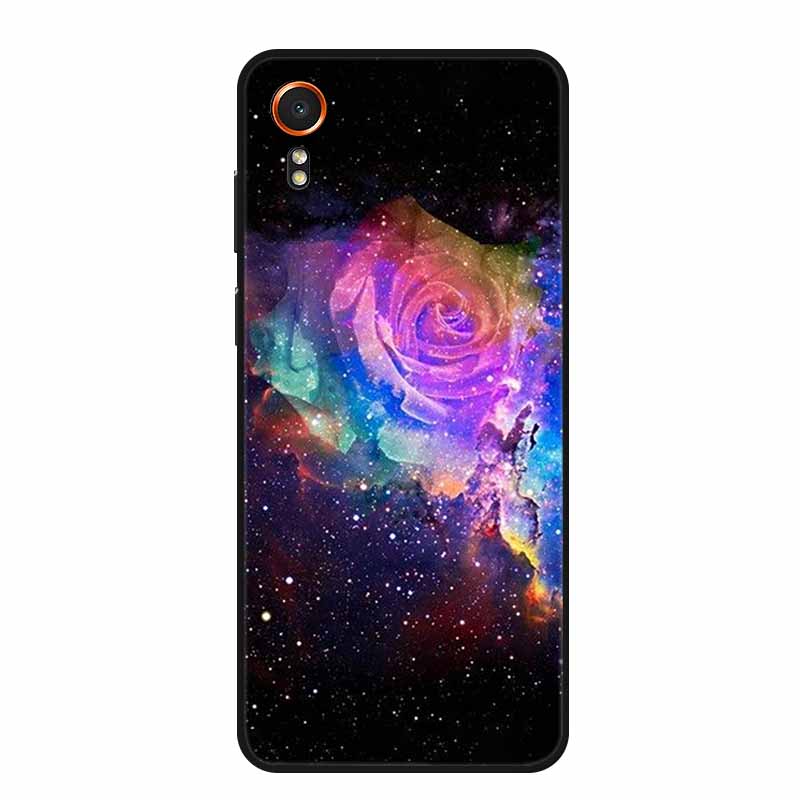 Чехол для телефона Samsung Galaxy Xcover 7 Задняя крышка Ударопрочный Черный Силикон Мягкий Funda Для Samsung Xcover7 Чехол 6.6" Coque