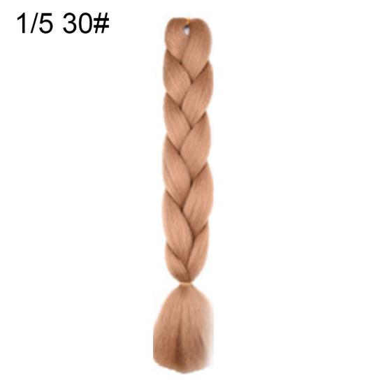 Женские Jumbo вязание крючком плетение Ombre Color Синтетические наращивания волос Kanekalon