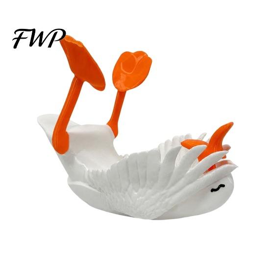 Goose Wine Holder Bottle Holder, 3D Printed Rack, Countertop Display Stand for Home Office Bars, Decorative Gift Lovers Practical