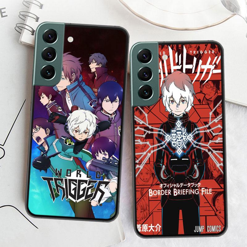 Чехол для телефона World Trigger Kuga Yuma для Samsung A02 A03 A03S A04 A04S Galaxy A55 A35 A25 A15 S10 Lite A9 A8 A7 A6 Plus A90 A80 Co