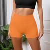 Women's Casual Peach Butt Yoga Shorts High Waist Sports Fitness Nude High Bounce Running Quick Dry Three-quarter Pants