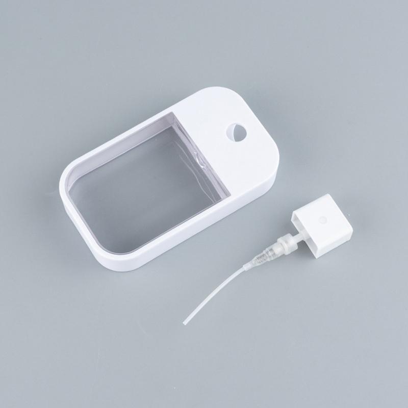 Apple Spray Card Bottle 45Ml Portable Color Card Plastic Perfume Bottle Mobile Phone Shape Alcohol Spray Bottle