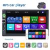 2 Din 7" Car Radio Autoradio Car MP5 Player Mirror Link Rear View Touch Screen SWC Bluetooth FM AUX-in U-disk TF Card USB Phone Charging