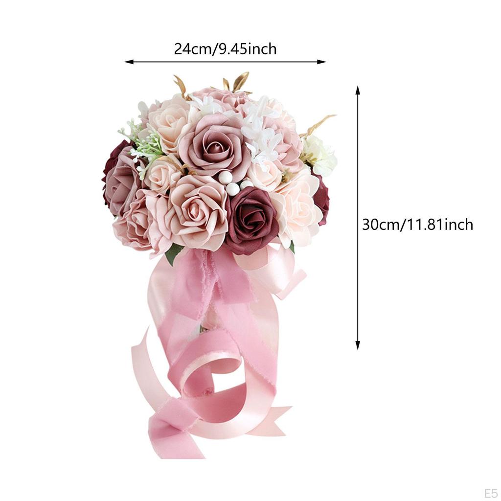 Artificial Flower Bouquet for Weddings with Bride
