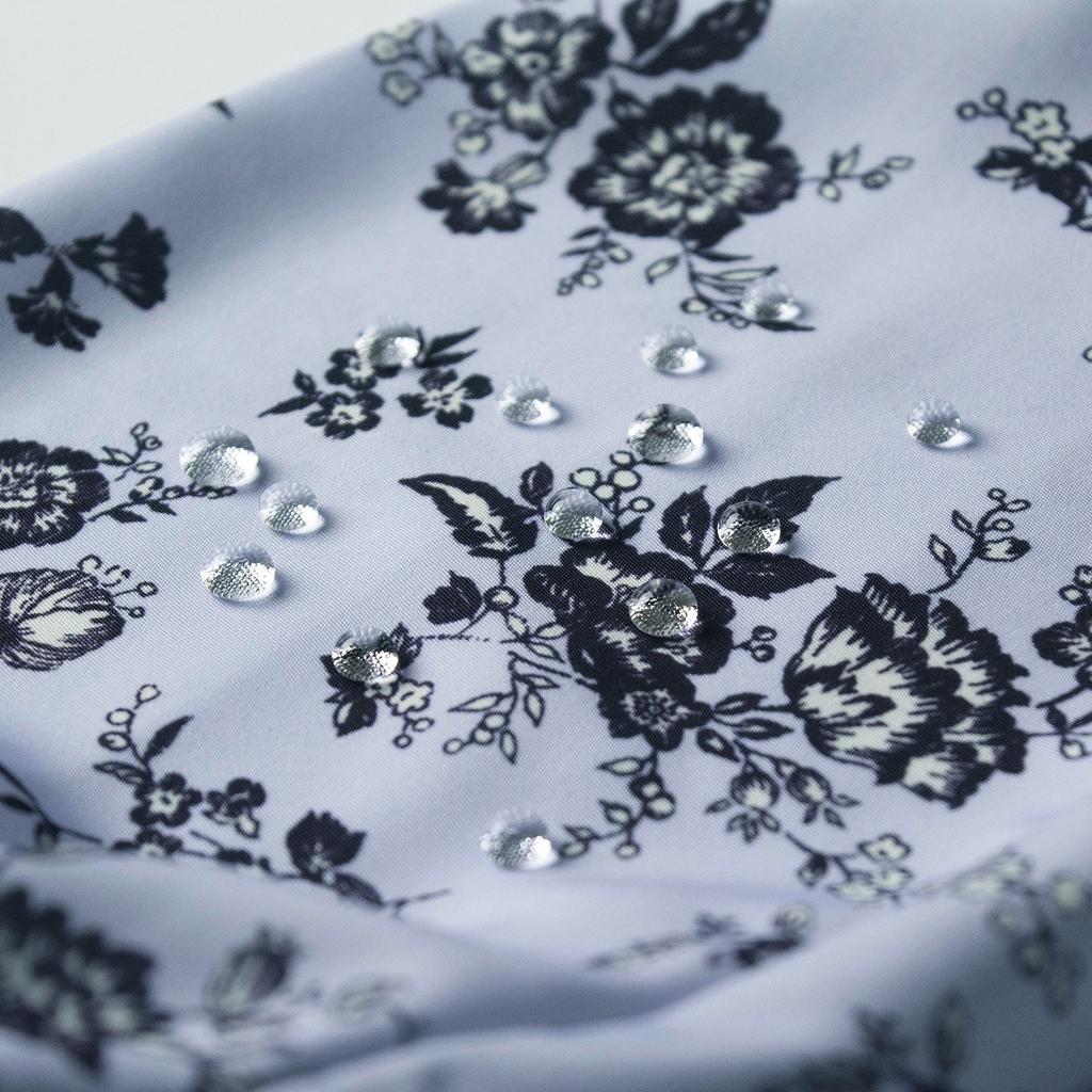 Asakura Senfu Super Water Repellent Arm Cover Botanical 36cm [Total length] approx. 36cm, [arm circumference] approx.