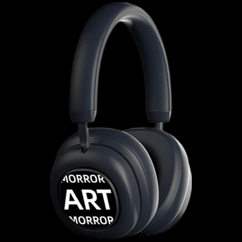 Беспроводные Bluetooth-наушники MORRORART VWS X1 с шумоподавлением ANC, накладные, с дисплеем