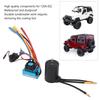 3650 3100KV Brushless Motor Kit 120A ESC Waterproof XT60 Plug Type RC Upgrade Combo for 1/10 1/8 RC Car