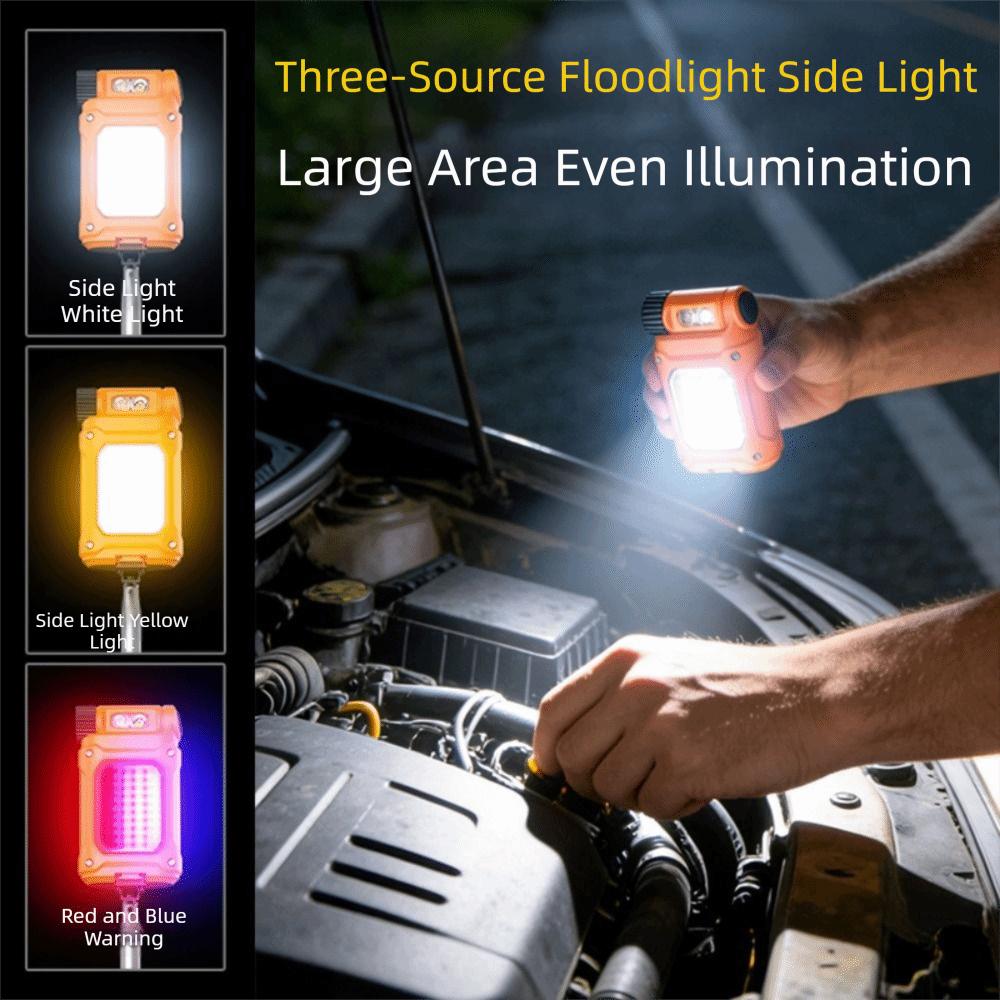 Strong Magnetic Adsorption Telescopic Work Light USB Rechargeable Lamp Various Scenarios