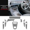 For Mercedes Benz EQC Eqc350 400   TPU Protective Film Center Console Dashboard Anti-scratch Car Interior Sticker