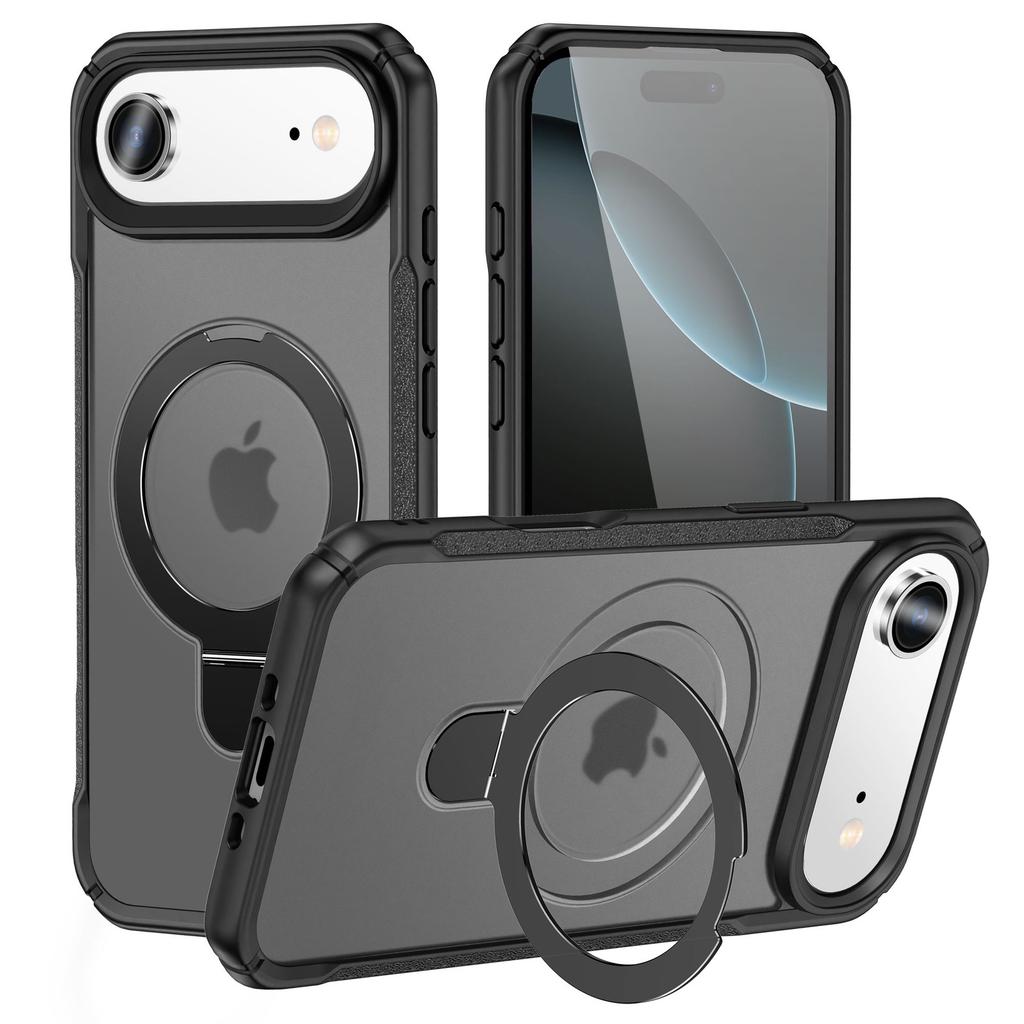 Подходит для iPhone17Pro Max магнитный чехол для мобильного телефона Junshen Apple 16 складная подставка противоударная защита мобильного телефона