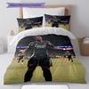 Bukayo Saka Pattern Bedding Home Decoration Birthday Gift ( 1 duvet cover + 2 pillowcase, without core),fan merchandise.