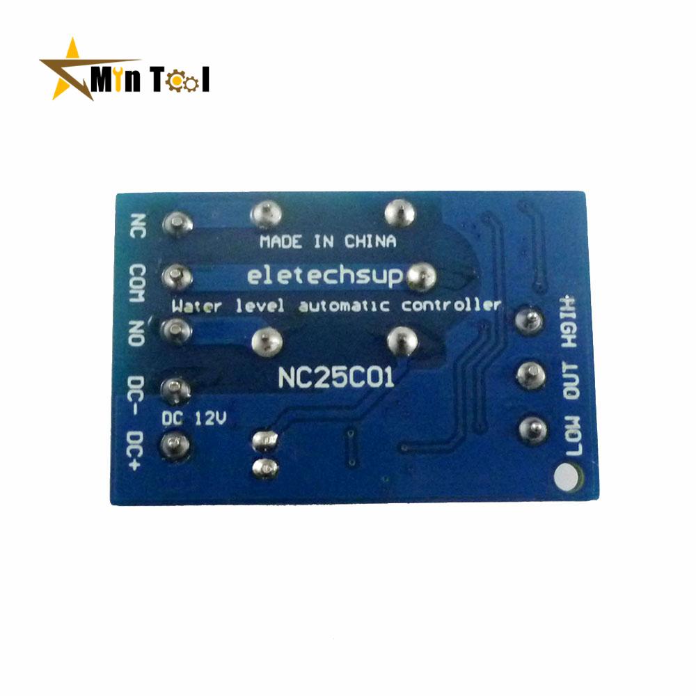 DC 12V 2-в-1 Насос Контроллер подачи воды Датчик уровня жидкости Переключатель Релейный модуль для Мотора Аквариума Водохранилища Блок питания