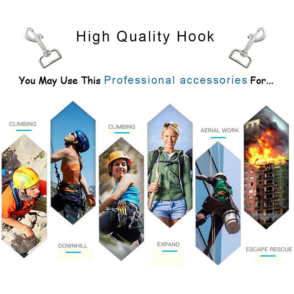 Keychain Buckle Trigger Dog Lead Straps Hook Dog Collar Buckle Swivel Snap Hook Swivel Clasp